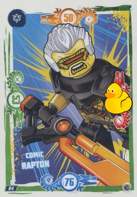 LEGO Ninjago Serie 9 | #084 Comic Rapton