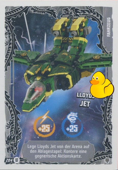 LEGO Ninjago Serie 11 | #204 Lloyds Jet