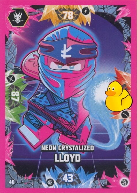 LEGO Ninjago Serie 8 | #046 Neon Crystalized Lloyd