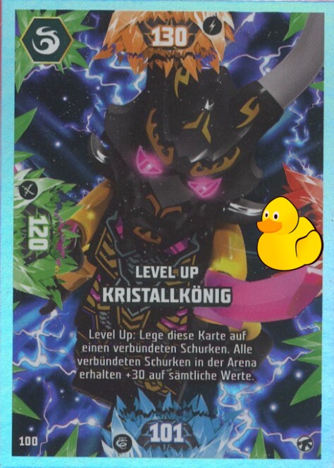 LEGO Ninjago Serie 8 Next Level | #100 Level Up Kristallkönig