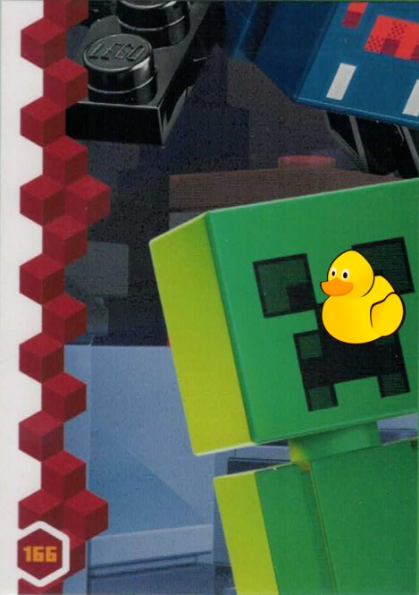 LEGO Minecraft Serie 3 | #166 Puzzlekarte Unter der Erde 4