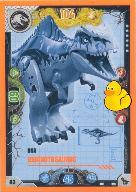 LEGO Jurassic World Serie 2 | #083 DNA Giganotosaurus