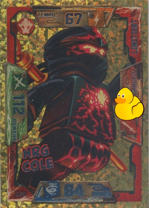LEGO Ninjago Serie 1 | #LE4 NRG Cole