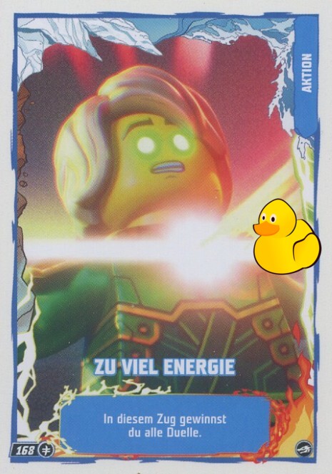 LEGO Ninjago Serie 10 |  #168 Zu viel Energie