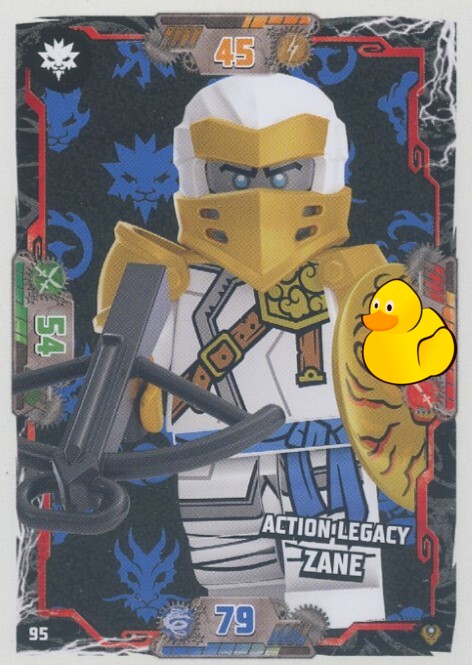 LEGO Ninjago Serie 9 Next Level  | #095 Action Legacy Zane
