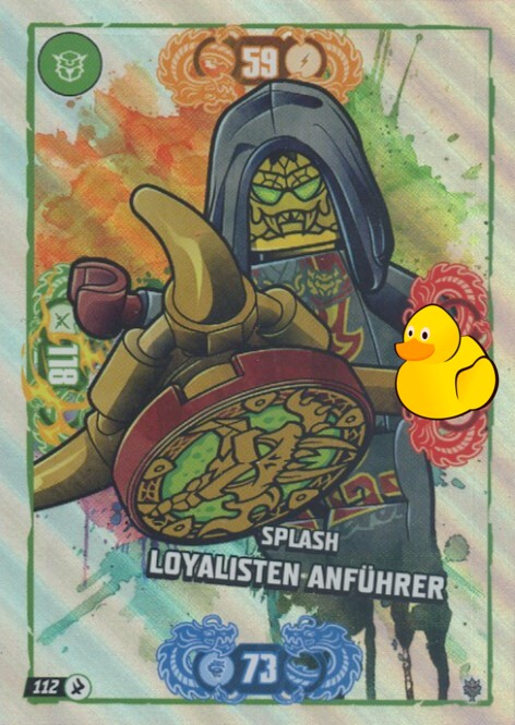 LEGO Ninjago Serie 11 | #112 Splash Loyalisten Anführer