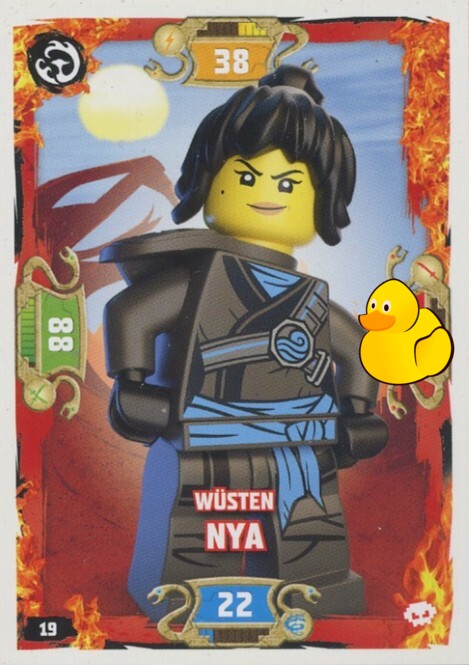 LEGO Ninjago Serie 5 | #019 Wüsten Nya
