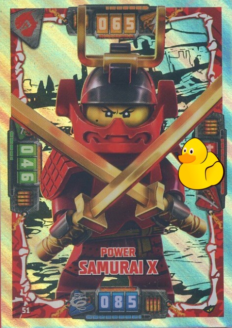 LEGO Ninjago Serie 4 | #051 Power Samurai X