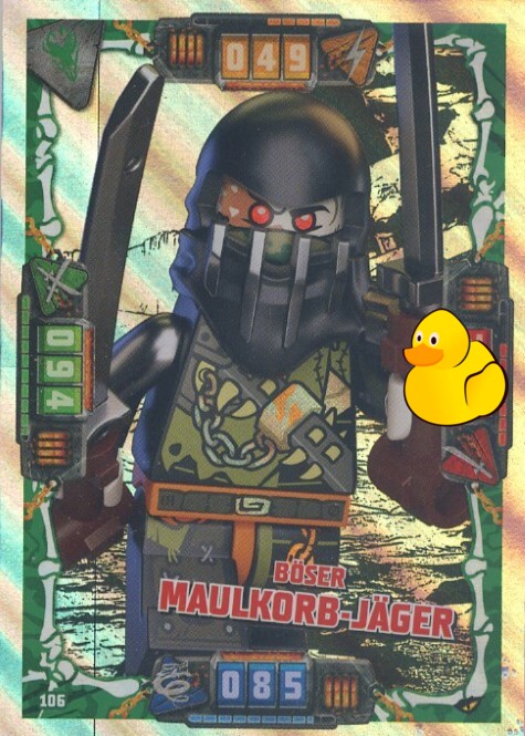 LEGO Ninjago Serie 4 | #106 Böser Maulkorb-Jäger