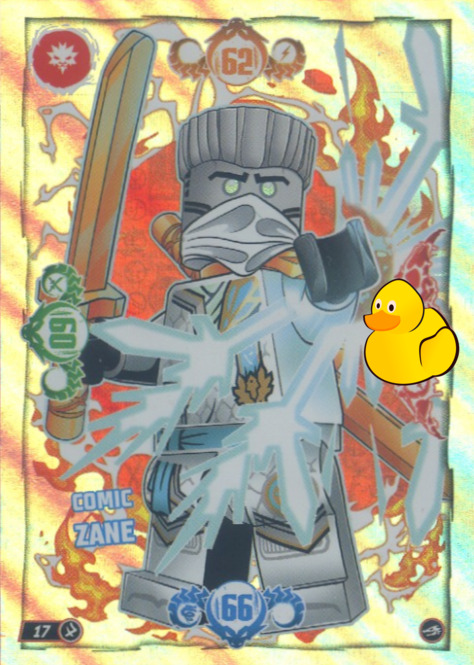 LEGO Ninjago Serie 10 |  #017 Comic Zane