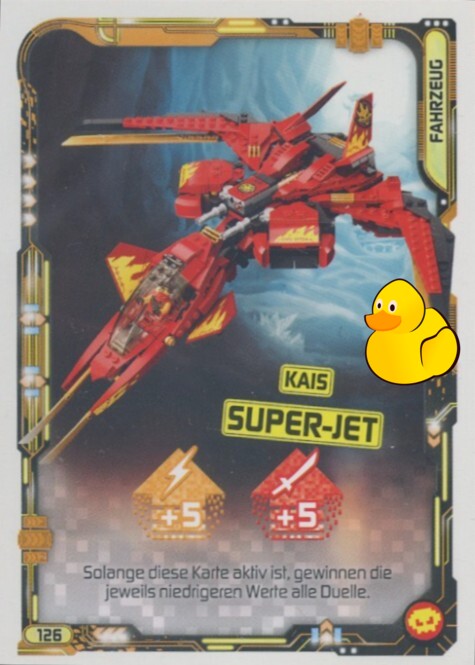 LEGO Ninjago Serie 5 Next Level | #126 Kais Super-Jet 