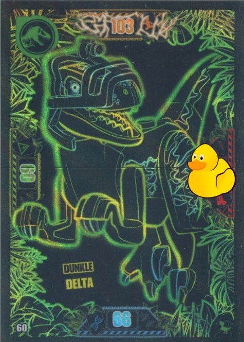 LEGO Jurassic World Serie 3 | #060 Dunkle Delta