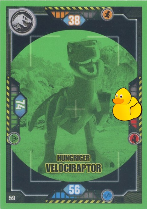 LEGO Jurassic World Serie 1 | #059 Hungriger Velociraptor