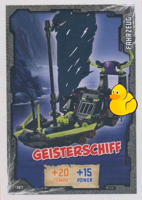 LEGO Ninjago Serie 1 | #167 Geisterschiff 