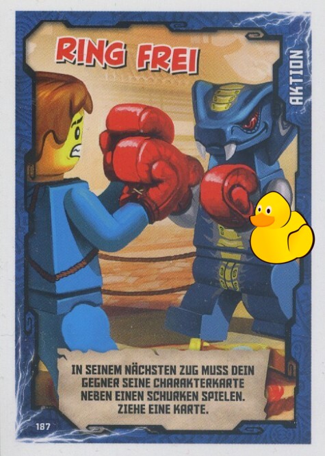 LEGO Ninjago Serie 1 | #187 Ring Frei 