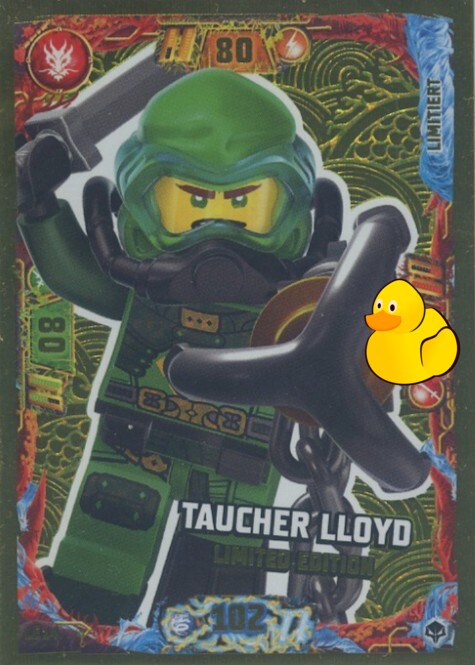 LEGO Ninjago Serie 7 Next Level | #LE14 Taucher Lloyd 