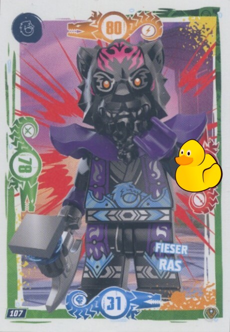 LEGO Ninjago Serie 9 Next Level  | #107 Fieser Ras