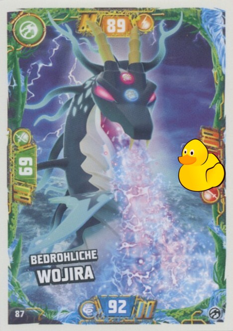 LEGO Ninjago Serie 7 | #087 Bedrohliche Wojira
