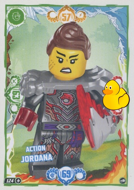 LEGO Ninjago Serie 10 |  #124 Action Jordana