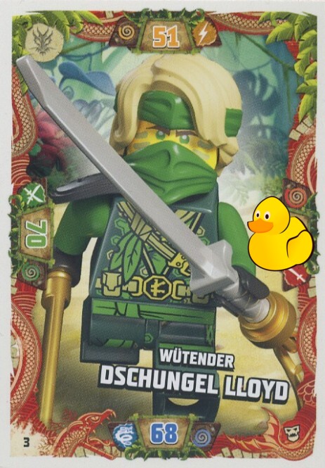 LEGO Ninjago Serie 6 Next Level | #003 Wütender Dschungel Lloyd 