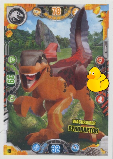 LEGO Jurassic World Serie 2 | #019 Wachsamer Pyroraptor