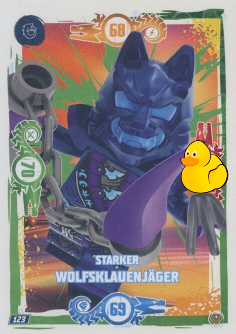 LEGO Ninjago Serie 9 Next Level  | #123 Starker Wolfsklauenjäger