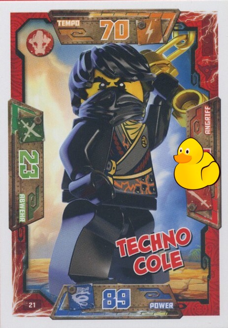 LEGO Ninjago Serie 1 | #021 Techno Cole