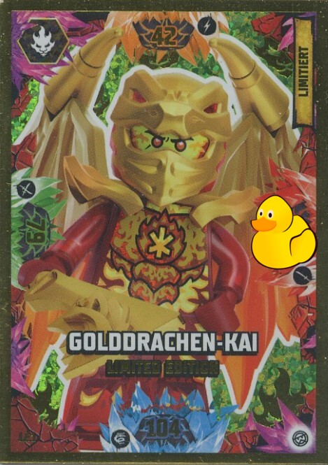 LEGO Ninjago Serie 8 | #LE01 Golddrachen-Kai