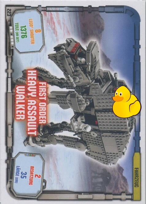 LEGO Star Wars TCC 2018 | #223 First Order Heavy Assault Walker 