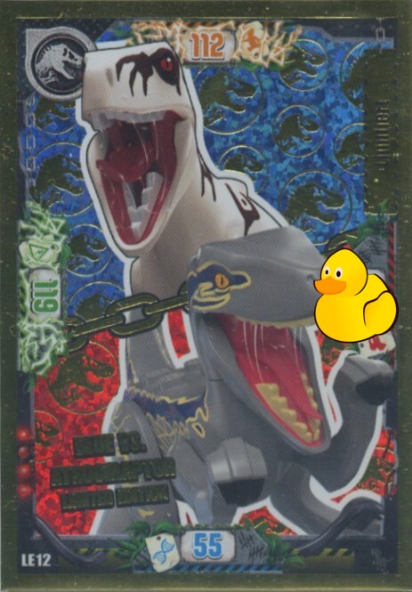 LEGO Jurassic World Serie 3 | #LE12 Blue vs. Atrociraptor