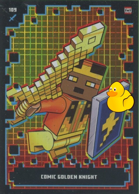 LEGO Minecraft Serie 2 |  #109 Comic Golden Knight