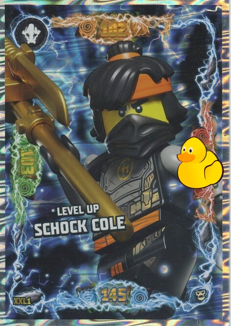 LEGO Ninjago Serie 6 Next Level | #XXL1 Level Up Schock Cole