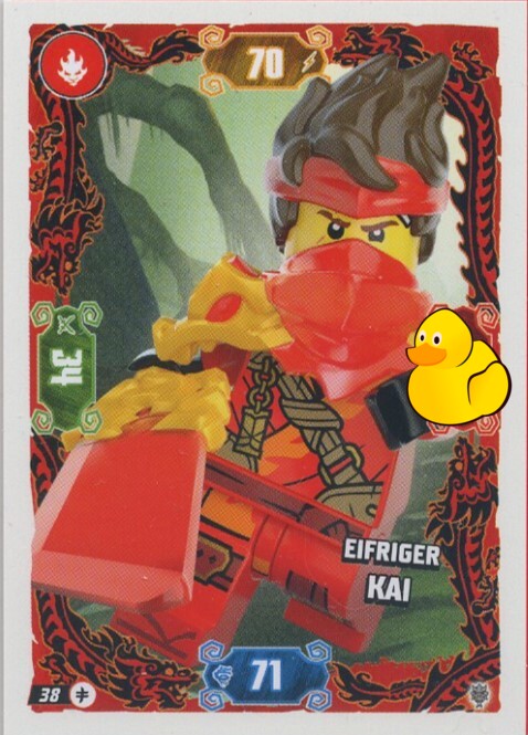 LEGO Ninjago Serie 11 | #038 Eifriger Kai