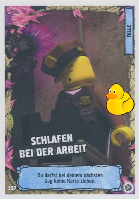 LEGO Ninjago Serie 8 | #197 Schlafen bei der Arbeit