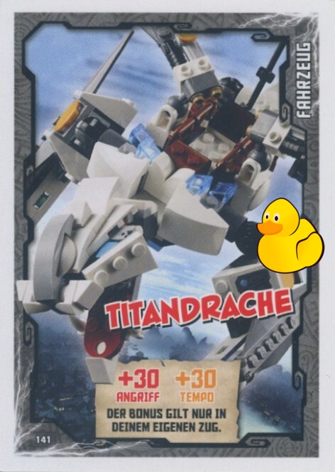 LEGO Ninjago Serie 1 | #141 Titandrache