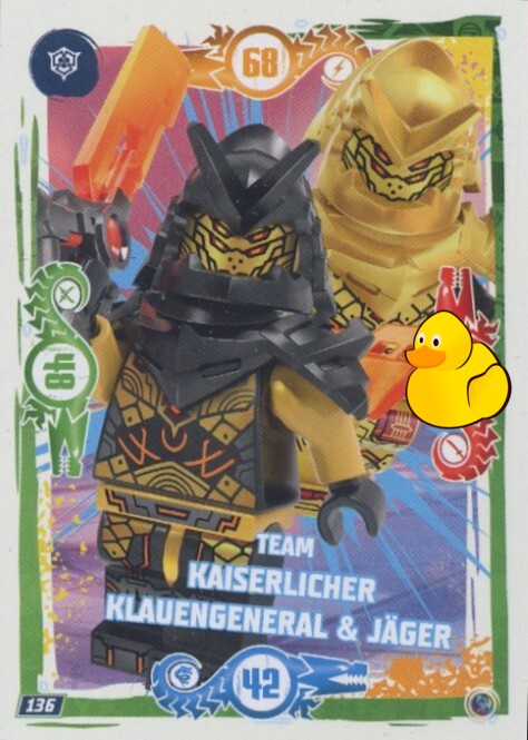 LEGO Ninjago Serie 9 | #136 Team Kaiserlicher Klauengeneral & Jäger