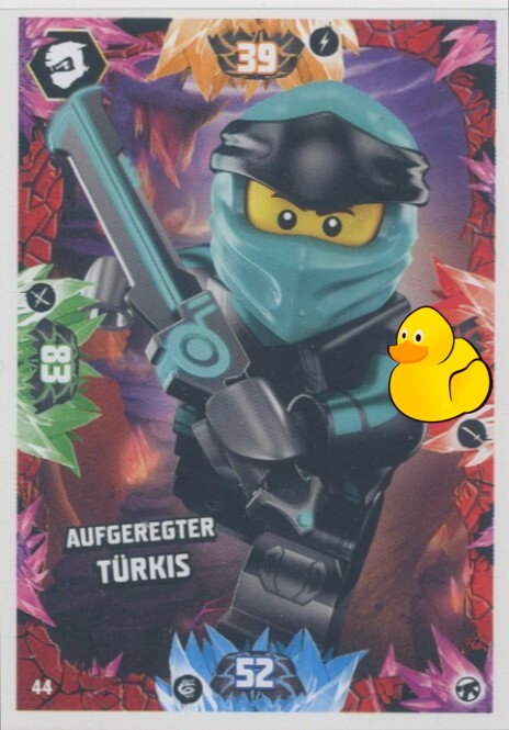 LEGO Ninjago Serie 8 Next Level | #044 Aufgeregter Türkis
