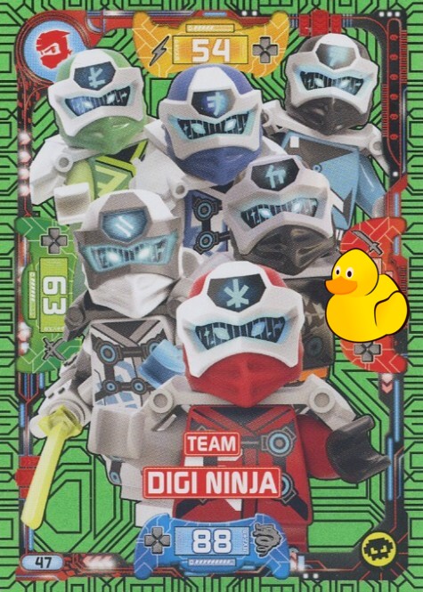 LEGO Ninjago Serie 5 | #047 Team Digi Ninja LEGO Ninjago Serie 5 | #047 Team Digi Ninja