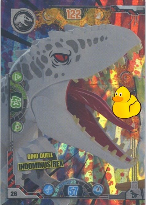 LEGO Jurassic World Serie 2 | #026 Dino Duell Indominus Rex