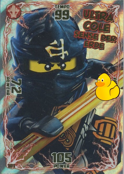 LEGO Ninjago Serie 1 | #181 Ultra Cole Sense der Erde