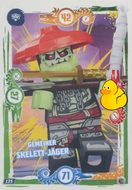 LEGO Ninjago Serie 9 | #135 Gemeiner Skelett-Jäger