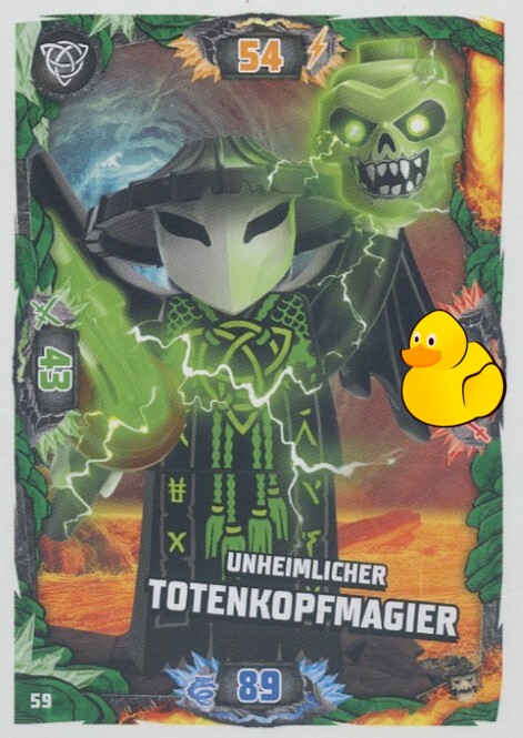 LEGO Ninjago Serie 6 Next Level | #059 Unheimlicher Totenkopfmagier 