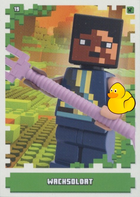 LEGO Minecraft Serie 1 | #019 Wachsoldat