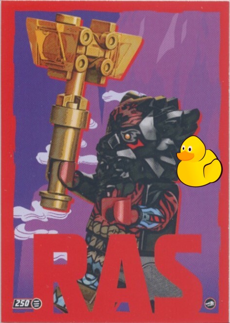 LEGO Ninjago Serie 10 |  #250 Ras