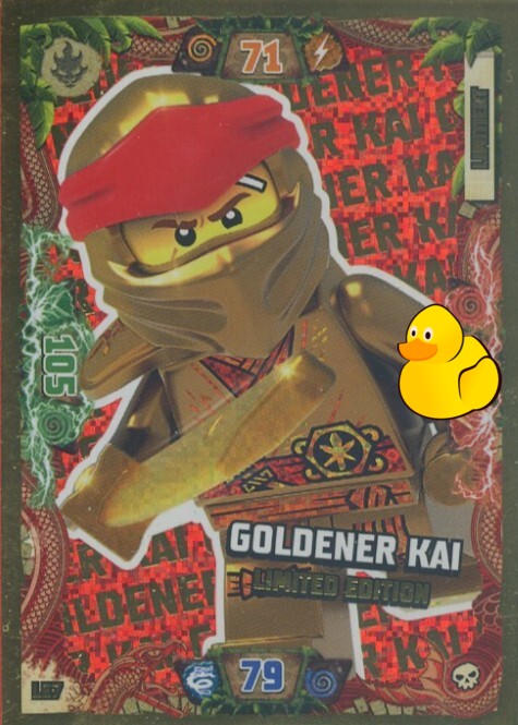 LEGO Ninjago Serie 6 | #LE07 Goldener Kai LEGO Ninjago Serie 6 | #LE07 Goldener Kai