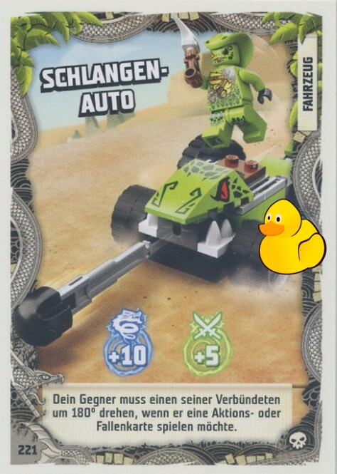 LEGO Ninjago Serie 6 | #221 Schlangen-Auto 