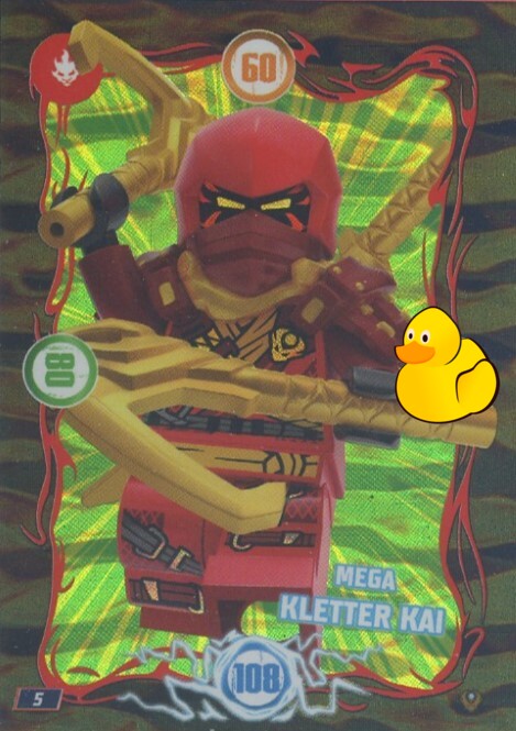 LEGO Ninjago Serie 9 Next Level  | #005 Mega Kletter Kai