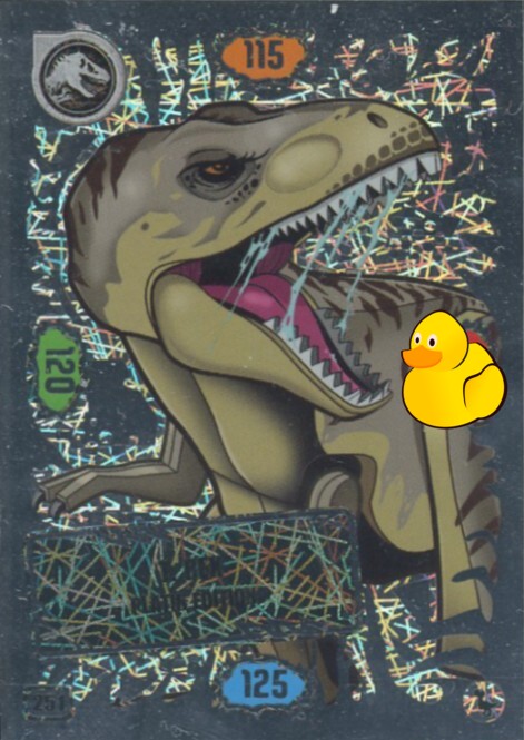 LEGO Jurassic World Serie 3 | #251 T. Rex – Platin