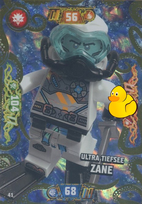LEGO Ninjago Serie 7 Next Level | #041 Ultra Tiefsee Zane