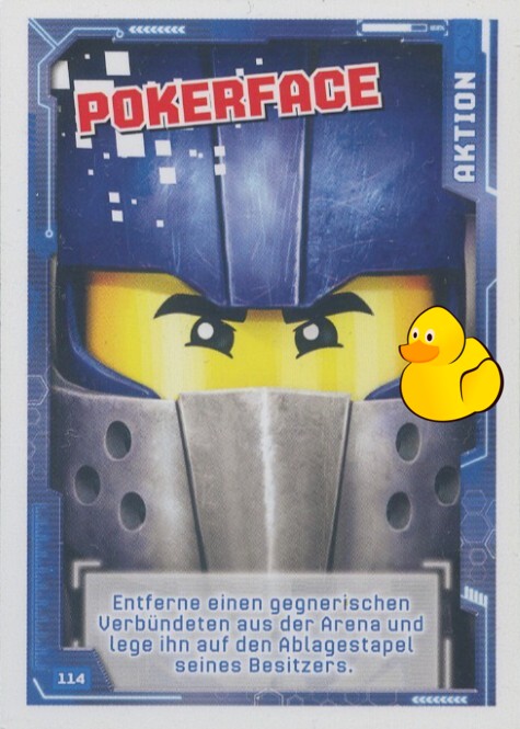 LEGO Nexo Knights Serie 1 | #114 Pokerface